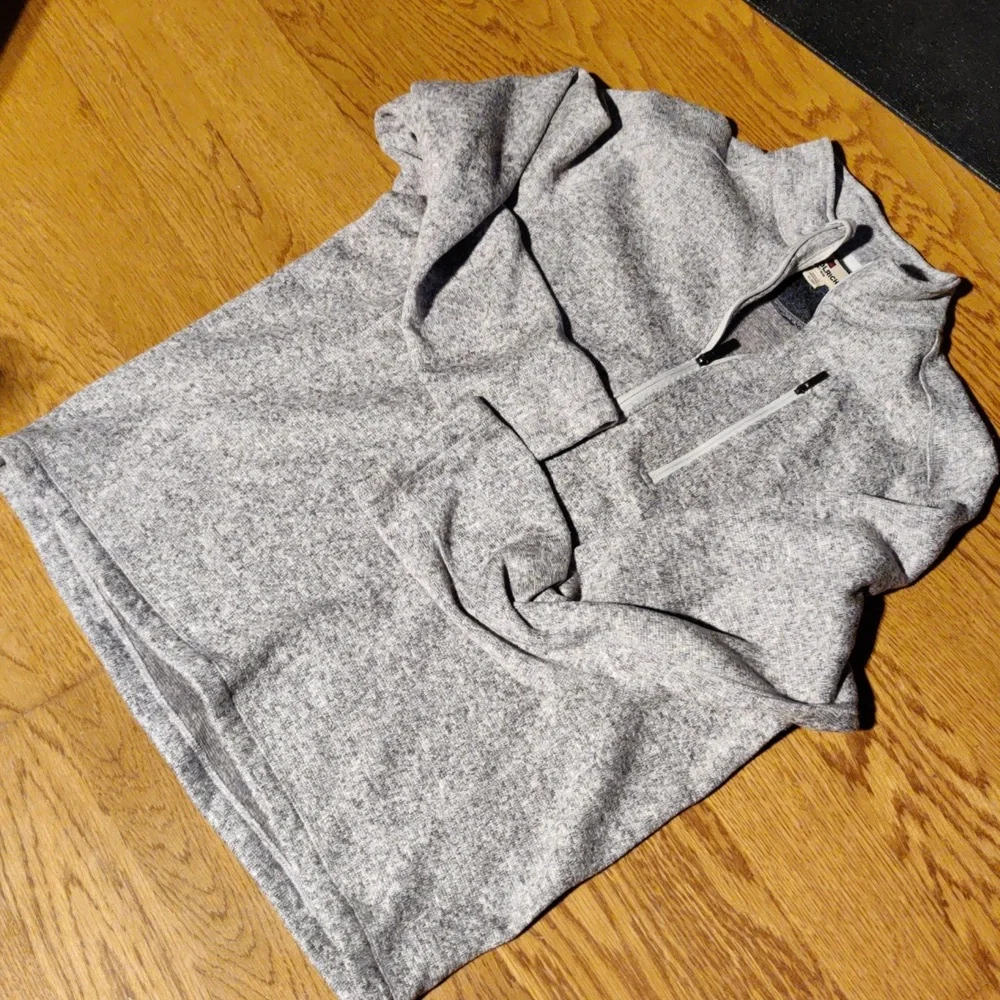 Woolrich Quarter zip cozy XL Gray - Picture 1 of 5